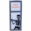 Haunted Hill Farm 2.25 ft. Skeleton Behind Window Light-Up, Indoor/Outdoor Halloween Decoration, HHDWNDW-2S